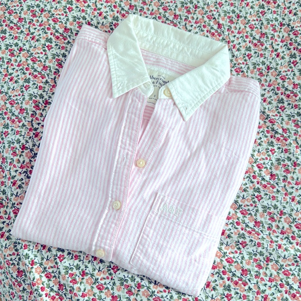 Vintage Abercrombie & Fitch button down shirt